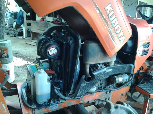 KUBOTA L3608 หาง6 โรตารี่ ใบดัน สภาพสวย มือเดว 3900 ชั่วโมง