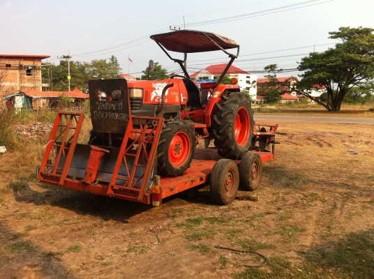 ขายคูโบต้าพร้อมใช้ รุ่น L4508 45แรง แถมผาน6+ผานยกล่อง+เทลเลอร์ลาก