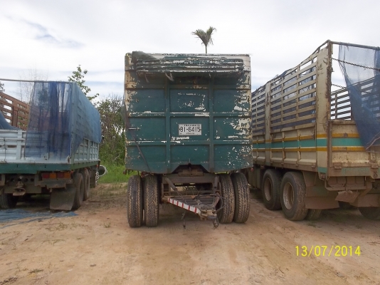 ขาย18ล้อ ไม่ดั้ม ฮีโน่  FL17 เครื่อง อีซูสุ 195 เทอร์โบ ลุกพ่วง 2คาน