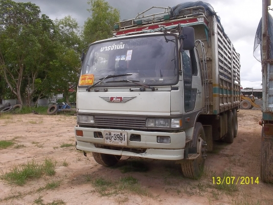 ขาย18ล้อ ไม่ดั้ม ฮีโน่  FL17 เครื่อง อีซูสุ 195 เทอร์โบ ลุกพ่วง 2คาน