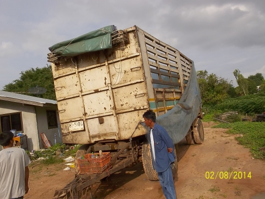 ขาย18ล้อ ไม่ดั้ม ฮีโน่  FL17 เครื่อง อีซูสุ 195 เทอร์โบ ลุกพ่วง 2คาน