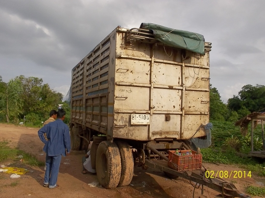 ขาย18ล้อ ไม่ดั้ม ฮีโน่  FL17 เครื่อง อีซูสุ 195 เทอร์โบ ลุกพ่วง 2คาน