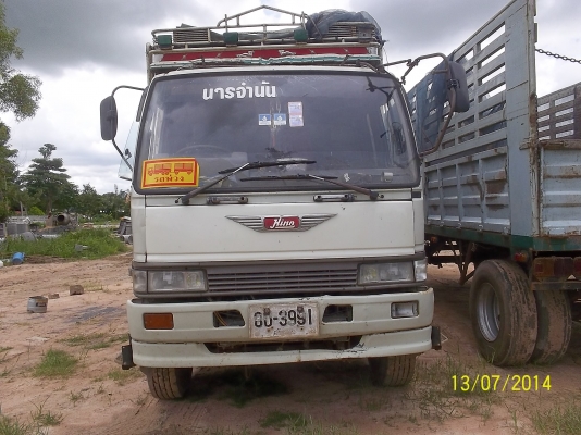 ขาย18ล้อ ไม่ดั้ม ฮีโน่  FL17 เครื่อง อีซูสุ 195 เทอร์โบ ลุกพ่วง 2คาน