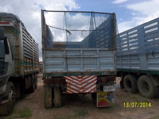 ขาย18ล้อ ไม่ดั้ม ฮีโน่  FL17 เครื่อง อีซูสุ 195 เทอร์โบ ลุกพ่วง 2คาน