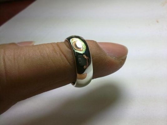 แหวนปลอกมีดเงิน