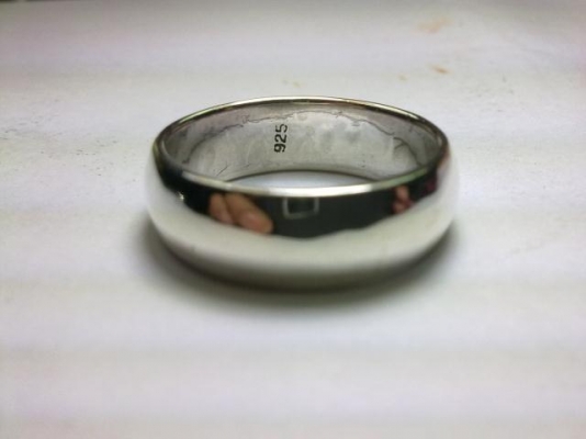 แหวนปลอกมีดเงิน