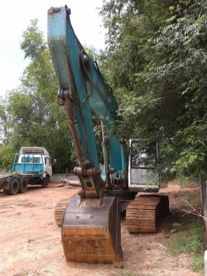ขายรถขุดแบ็คโค SK200-3///KOBELCO เอกสารเล่มทะเบียน เครื่องดี6D31 ปั๊มดี สภาพพร้อมใช้งาน ขายรถขุดแบ็คโค SK200-3///KOBELCO เอกสารเล่มทะเบียน เครื่องดี6D31 ปั๊มดี สภาพพร้อมใช้งาน