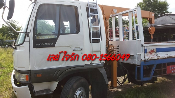 ***ขายแล้วครับขอบคุณ Truck2hand ขาย6ล้อติดเครนสวยๆ HINO FD3HLA HO7D 195HP เครื่องเดิมเกียร์เดิม HO7D 195 แรง แน่นดี แรงดี เกียร์ดีไม่หลุด ช่วงล่างเดิม คัสซีสวยจัด เดิมๆไม่มีบวม กระบะคาร์โก้ พื้นเหล็กข้างเหล็กสภาพดี พื้นดีข้างดีไม่ผุ ยาว6.20ม. หัวเก๋งสวยภา