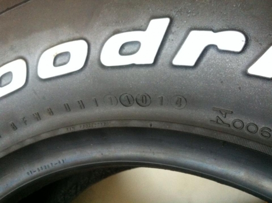 ขายยาง BF Goodrich All-terrain ขนาด 285 75 r16 ยางใหม่ปี14