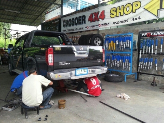 ช่วงล่างรถกระบะ Navara by Shock Profender