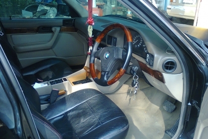 ขาย BMW 525AI ปี97 A/T สีดำ สวย สเกริดรอบคัน ไฟฟ้าครบ เบาะหนังไฟฟ้า