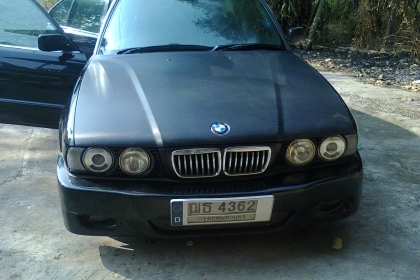 ขาย BMW 525AI ปี97 A/T สีดำ สวย สเกริดรอบคัน ไฟฟ้าครบ เบาะหนังไฟฟ้า