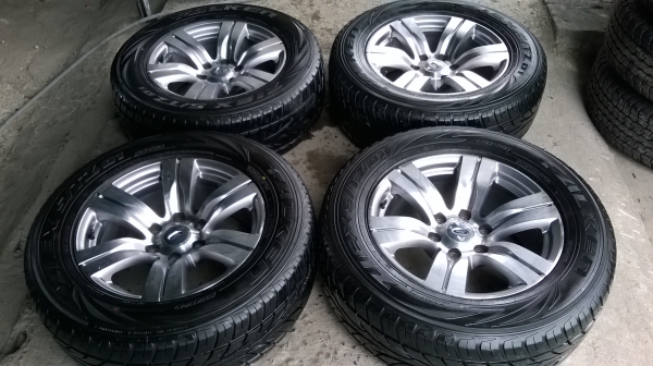 แม็กเดิม ford ขอบ 18 ครับ ยาง 265 60 18 Falken