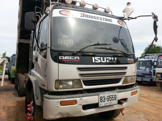 ขายดั้ม2เพลา ISUZU DECA 270แรง ยูโรวัน ปี43 เครื่องดี แคชซีสวย ยางดี ภายในสวย แอร์เย็น สภาพพร้อมใช้งาน เอกสารพร้อมโอน สนใจโทร 090-8588220