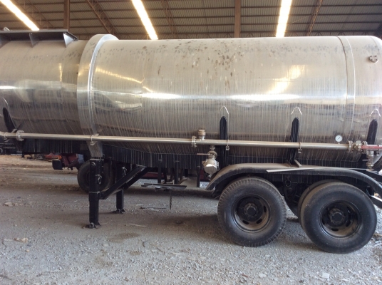 หางเทรนเลอร์ ถังแตนเลส ของนอก