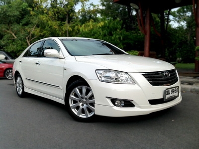 **Camry ปี09 2.0G Extremo สีขาวมุก ภายในดำ ออโต้ วิ่ง90,000  optionครบๆ ระดับผู้บริหาร ราคาเท่ารถเล็ก**มีรูป