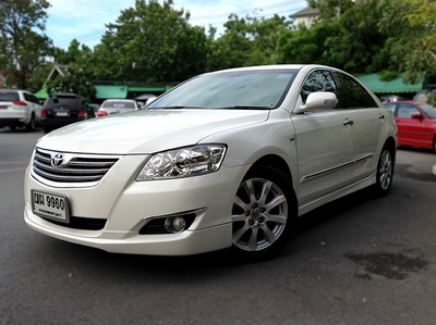 **Camry ปี09 2.0G Extremo สีขาวมุก ภายในดำ ออโต้ วิ่ง90,000  optionครบๆ ระดับผู้บริหาร ราคาเท่ารถเล็ก**มีรูป