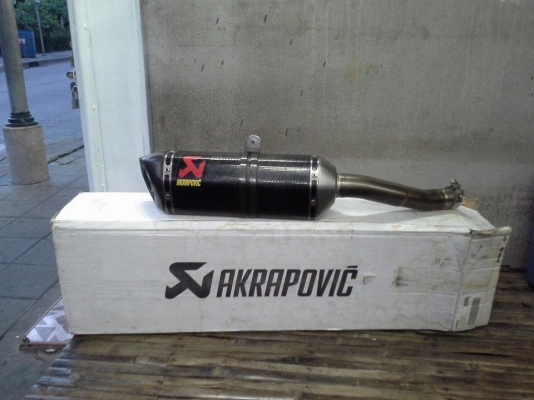 ขายปลาท่อยี่ห้อ AKRAPOVIC CBR 250 ของแท้ครับ ซื้อมา 2 หมื่นกว่าใช้ไป 3 เดือนกว่า ขายปลาท่อยี่ห้อ AKRAPOVIC CBR 250 ของแท้ครับ ซื้อมา 2 หมื่นกว่าใช้ไป 3 เดือนกว่า