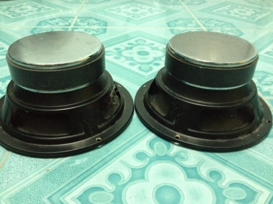 ลำโพง6.5&quot;ไม่มีโลโก้ เสียงดีโป้ะๆ มือสองมีคู่เดียวขาย600บาท