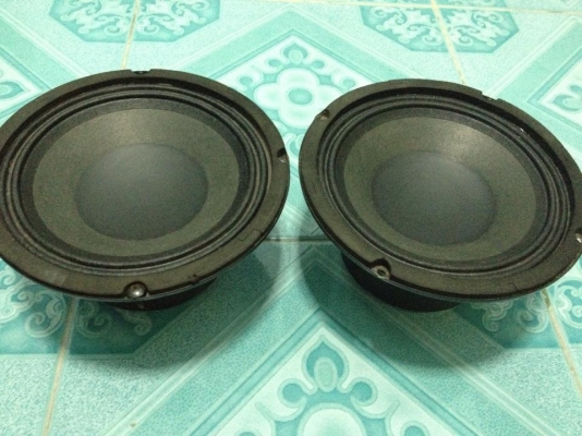 ลำโพง6.5&quot;ไม่มีโลโก้ เสียงดีโป้ะๆ มือสองมีคู่เดียวขาย600บาท