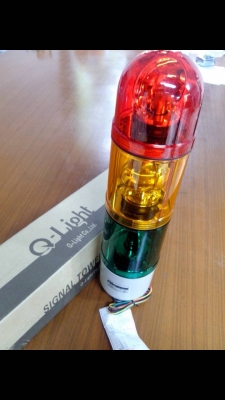 ขายไฟไซเรนรถเครน 24V round shape ของใหม่