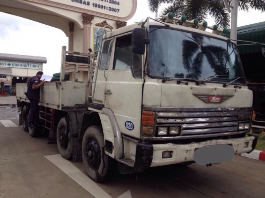 ขายรถบรรทุกสิบล้อ HINO ZM FM286B เครื่อง EP100-285 แรง 2 เพลา ปี 43 กระบะยาวจากหัวเก๋ง 7 เมตร ทะเบียนพร้อม