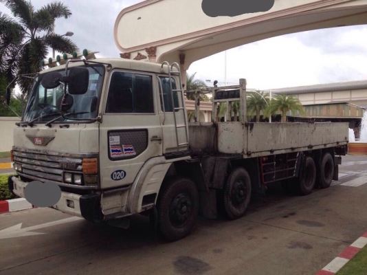 ขายรถบรรทุกสิบล้อ HINO ZM FM286B เครื่อง EP100-285 แรง 2 เพลา ปี 43 กระบะยาวจากหัวเก๋ง 7 เมตร ทะเบียนพร้อม