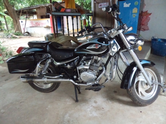 ขาย((55000บาท))รถมอไซค์ช็อบเปอร์ สภาพสวยพร้อมใช้ เอกสารพร้อมโอน