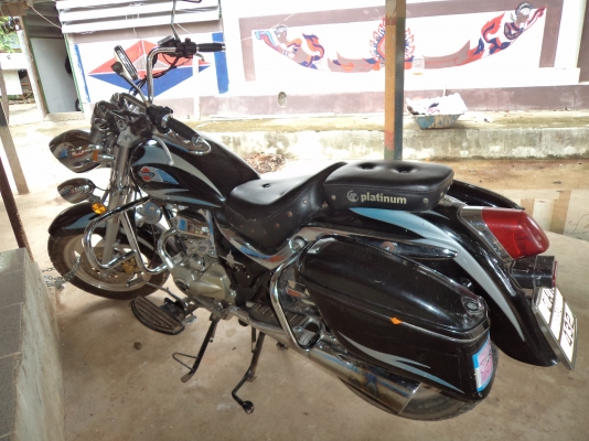 ขาย((55000บาท))รถมอไซค์ช็อบเปอร์ สภาพสวยพร้อมใช้ เอกสารพร้อมโอน