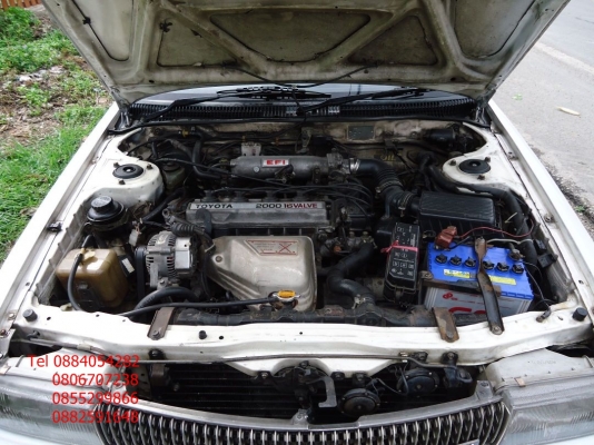 ขาย Toyota corona หน้ายิ้ม สีขาว ราคา 49,000 บาท