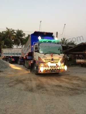 HINOดั๊มแม่-ลูก 22 ล้อ รุ่น FM2PNLD ปี2013...ซีรีย์500