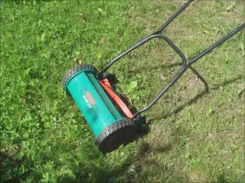 จำหน่ายรถตัดหญ้าใช้แรงคนเข็น BOSCH รุ่น AHM 38C ราคา 2800