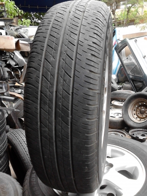 แม๊ก พร้อมยาง ขอบ 14  ขนาด 4 รู 100 185/70R14  ยาง DUNLOP SP10  TEL.081-427-3941