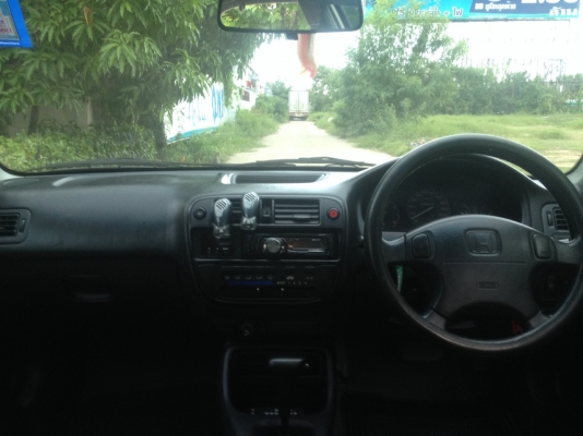 ขายCivic ตาโต ปี1997 ตัวท้อปสุด Auto VTEC 1600 วิทยุCD DVD USB ติดแก๊สLPG ระบบมิกเซ่อ ขายCivic ตาโต ปี1997 ตัวท้อปสุด Auto VTEC 1600 วิทยุCD DVD USB ติดแก๊สLPG ระบบมิกเซ่อ