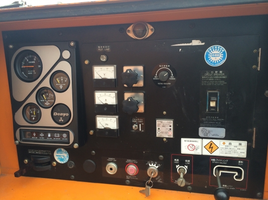 ขายเครื่องปั่นไฟ DENYO DCA-60SPI นำเข้า มือสองญี่ปุ่น