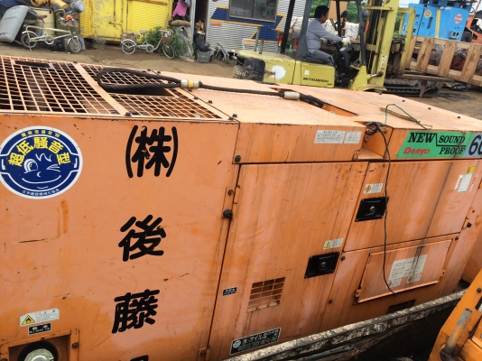 ขายเครื่องปั่นไฟ DENYO DCA-60SPI นำเข้า มือสองญี่ปุ่น