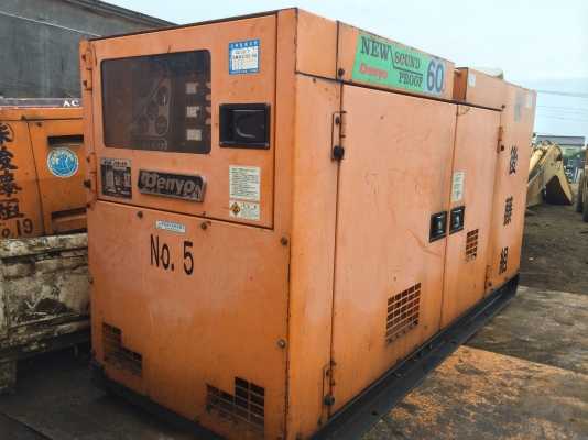 ขายเครื่องปั่นไฟ DENYO DCA-60SPI นำเข้า มือสองญี่ปุ่น