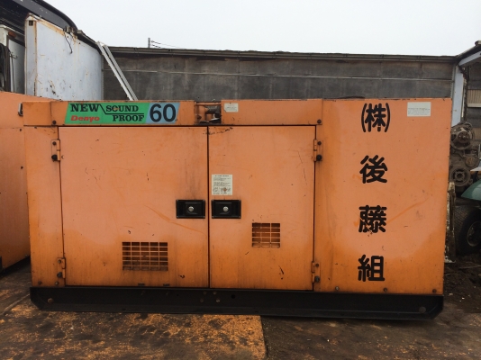 ขายเครื่องปั่นไฟ DENYO DCA-60SPI นำเข้า มือสองญี่ปุ่น