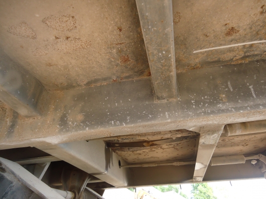 ขายด่วนหาง3เพลาแท้ดั๊มกระบะสามมิตรลอนเฉียงยาว9เมตรปี50