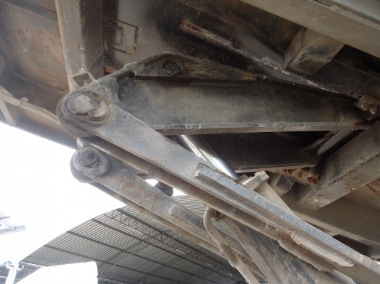 ขายด่วนหาง3เพลาแท้ดั๊มกระบะสามมิตรลอนเฉียงยาว9เมตรปี50