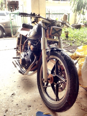 Suzuki Gsx250 แต่งแนว Custom cafe racer ทะเบียนแท้