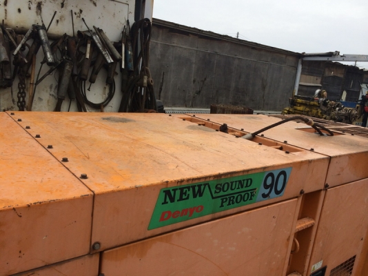 เครื่องปั่นไฟ DENYO DCA-90SPH นำเข้า มือสองญี่ปุ่น