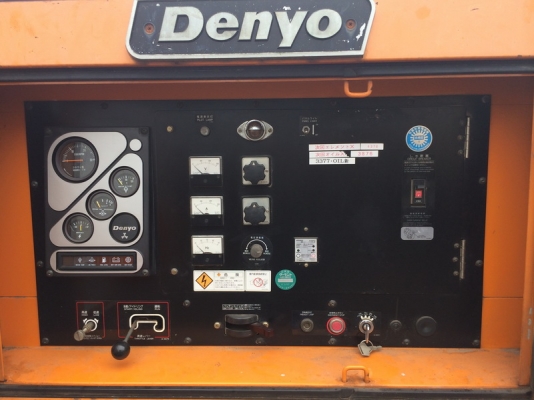 เครื่องปั่นไฟ DENYO DCA-90SPH นำเข้า มือสองญี่ปุ่น