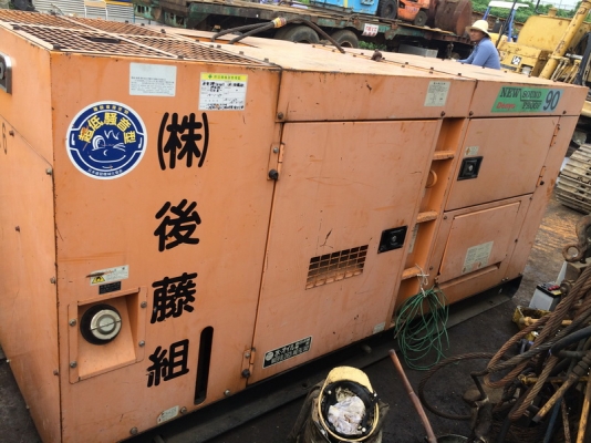 เครื่องปั่นไฟ DENYO DCA-90SPH นำเข้า มือสองญี่ปุ่น