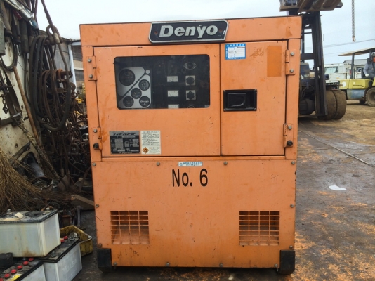 เครื่องปั่นไฟ DENYO DCA-90SPH นำเข้า มือสองญี่ปุ่น