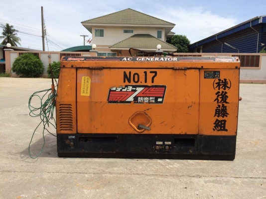 เครื่องปั่นไฟ DENYO DCA-12.5SPK นำเข้า มือสองญี่ปุ่น