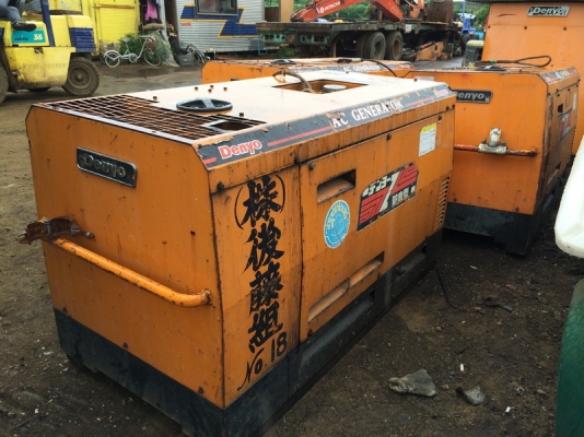 เครื่องปั่นไฟ DENYO DCA-12.5SPK นำเข้า มือสองญี่ปุ่น