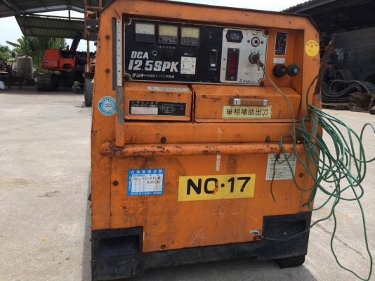 เครื่องปั่นไฟ DENYO DCA-12.5SPK นำเข้า มือสองญี่ปุ่น