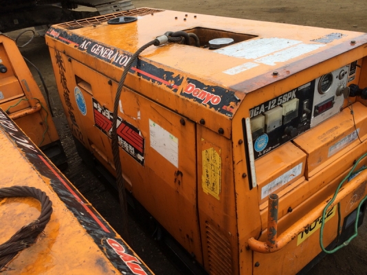 เครื่องปั่นไฟ DENYO DCA-12.5SPK นำเข้า มือสองญี่ปุ่น