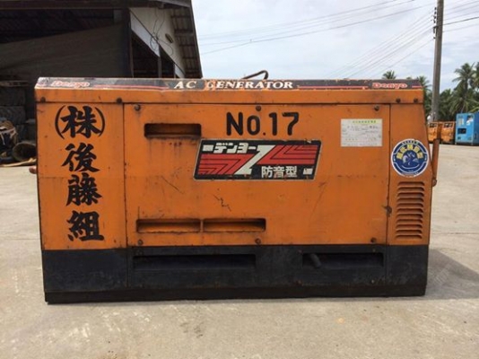 เครื่องปั่นไฟ DENYO DCA-12.5SPK นำเข้า มือสองญี่ปุ่น